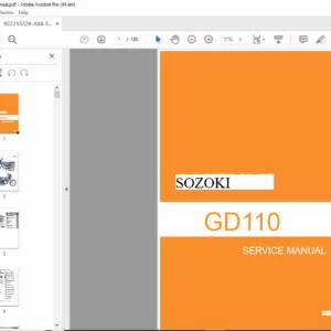 Suzuki GD110 Motorcycle Service Repair Manual - PDF DOWNLOAD