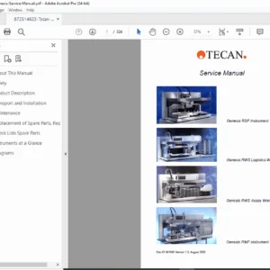 Tecan Genesis RSP RWS RMP Service Manual PDF