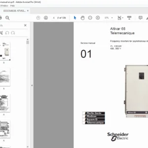 Telemecanique Altivar 68 ATV68 Frequency Inverter Service Repair Manual PDF