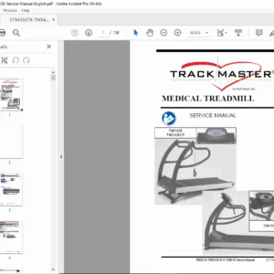 Trackmaster TMX428, TMX428CP & TMX58 Service Repair Manual - PDF