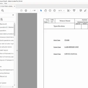 UD686 Service Manual PDF – Diagnostics, Schematics & Adjustments