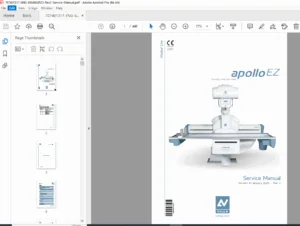 Villa Apollo EZ Radiographic Table Service Manual Rev.2 – PDF