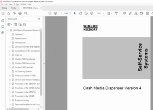 Wincor Nixdorf CMD-V4 Cash Media Dispenser Service Manual PDF