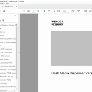 Wincor Nixdorf CMD-V4 Service Manual - ATM Repair & Maintenance PDF