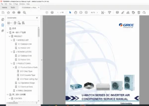 u-Match Air Conditioner Service Manual PDF — Repair & Diagnostics
