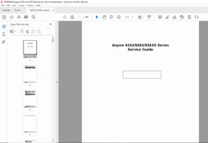 Acer Aspire 5252, 5552, & 5552G Laptop Service Guide PDF