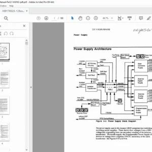 Acuson 128XP Service Manual Part 2: Power Supply Repair Guide PDF