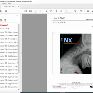 Agfa NX CR/DR Workstation Service Manual PDF (2008)