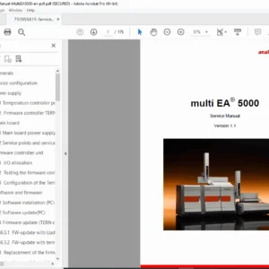 Analytik Jena multi EA 5000 Service Manual - PDF DOWNLOAD
