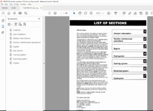 Aprilia Scarabeo 150 Service Manual (2001) PDF
