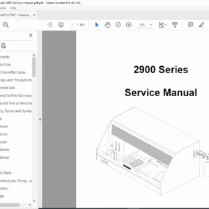 Awareness Technology ChemWell 2900 Series Service Manual & Repair Guide PDF