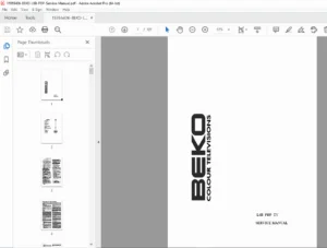 BEKO L6B PDP TV Service Manual – Plasma Television Repair PDF
