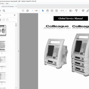 Baxter Colleague & Colleague 3 Infusion Pump Service Manual PDF