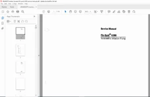 Baxter Flo-Gard 6200 Service Manual PDF Download
