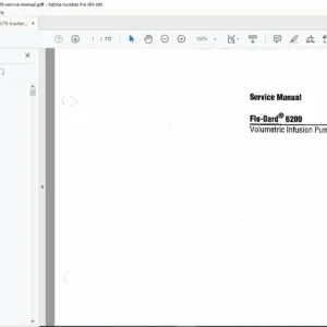 Baxter Flo-Gard 6200 Service Manual PDF Download