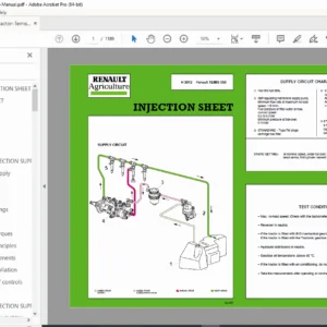 CLAAS Temis Tractor Technical System Manual – PDF Download