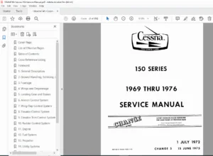 Cessna 150 Series 1969–1976 Service Manual (PDF)
