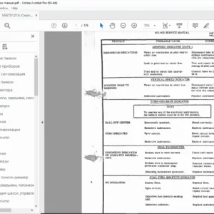 Cessna 401/402 Instruments & Vacuum System Service Manual (Section 12) PDF