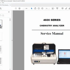 ChemWell-T 4600 Chemistry Analyzer Service Manual – PDF Download