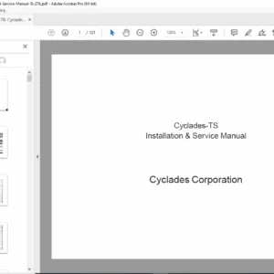 Cyclades TS Installation Service Manual PDF