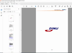 DINLI 700 ATV Service Repair Manual (DL-702) – PDF Download
