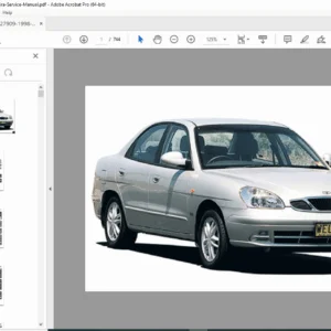 Daewoo Nubira Service Manual PDF 1998-2001