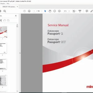 Datascope Passport 2 & Passport 2 LT Service Manual – PDF