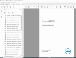 Dell Inspiron 15 5567 Laptop Service Manual PDF