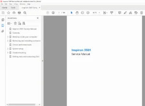 Dell Inspiron 3501 Service Manual (P90F) – Repair & Disassembly PDF