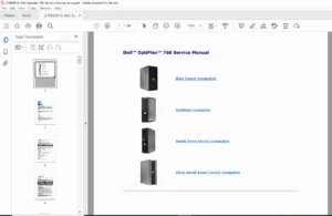 Dell OptiPlex 760 Service Manual PDF DOWNLOAD
