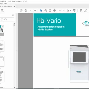 Erba Hb-Vario Service Manual PDF DOWNLOAD