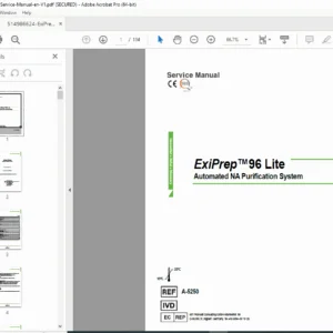 ExiPrep 96 Lite Service Manual PDF Download