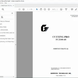 FC3100-60 Service Manual Rev B - Complete Forklift Repair & Maintenance PDF