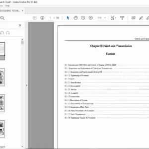 FSTAR Service Manual (Ch. 8–12) – MR508A/LJ465Q-2AE6 (PDF)