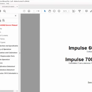 Fluke Biomedical Impulse 6000D / 7000DP Service Manual PDF Rev-1