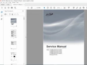 GREE Blue Series 18K & 24K AC Service Manual – PDF Download