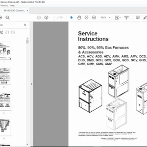 Goodman GKS9 Gas Furnace Service Manual – 80%/90%/95% Models PDF