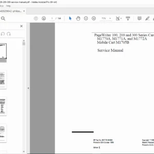 HP PageWriter 100/200/300 Series Cardiograph Service Manual (PDF)