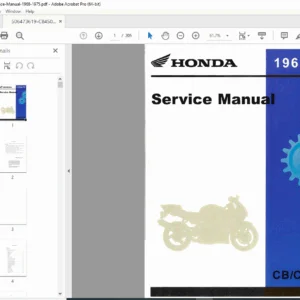 Honda CB450 & CL450 Factory Service Manual (1968–1975) – PDF Download