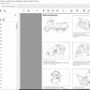 Honda PC800 Pacific Coast Service Manual (1989–1996 PDF)
