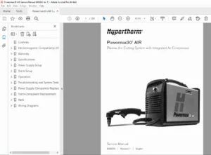 Hypertherm Powermax 30 AIR Service Manual PDF