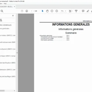 ISUZU 6WG1 Common Rail Diesel Engine Service Manual PDF