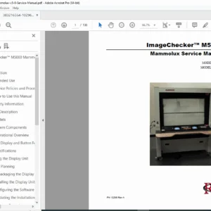ImageChecker M5000 Mammolux Service Manual PDF