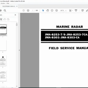JMA-8252 Key Cutting Machine Service Manual PDF Download