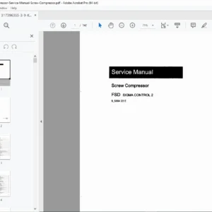 Kaeser FSD Sigma Control 2 Service Manual PDF