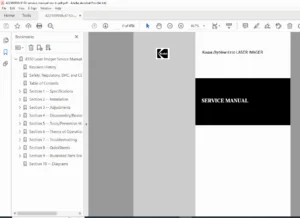 Kodak DryView 8150 Laser Imager Service Manual PDF (Rev B)