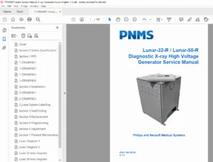 Lunar-32-R Lunar-50-R X-ray Generator Service Manual Philips Neusoft Medical PDF