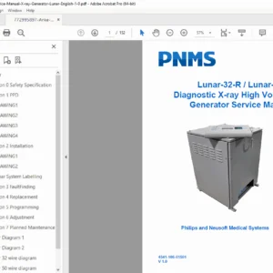 Lunar-32-R Lunar-50-R X-ray Generator Service Manual Philips Neusoft Medical PDF