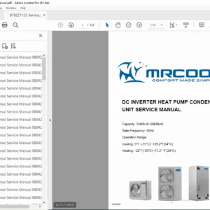 MRCOOL Universal DC Inverter Heat Pump Service Manual Repair PDF