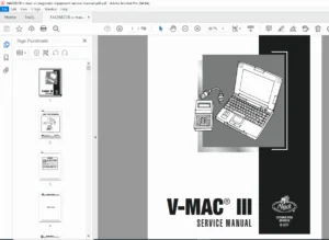 Mack V-MAC III Diagnostic & Service Manual (October 2008 – PDF)